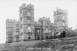 Riber Castle, near Matlock, Derbyshire. Artist: Unknown