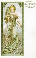 'Spring', 1896. Artist: Alphonse Mucha