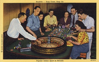 'Roulette - Easy Come, Easy Go', Nevada, USA, 1940. Artist: Unknown