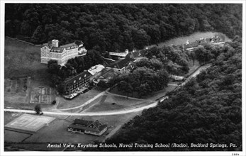 Keystone Schools, Naval Training School (Radio), Bedford Springs, Pennsylvania, USA, 1943. Artist: Unknown