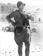 George S Patton, US Army General, c1943-1944. Artist: Unknown