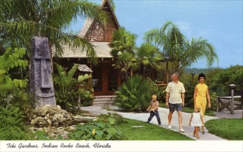 Tiki Gardens, Indian Rocks Beach, Florida, USA, 1965. Artist: Unknown