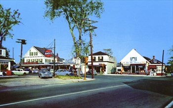 South Yarmouth Corner, Cape Cod, Massachusetts, USA, 1958. Artist: Unknown