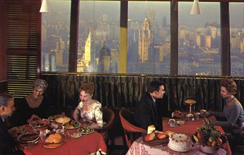 Top of the Rock restaurant, Prudential Building, Chicago, Illinois, USA, 1960. Artist: Unknown