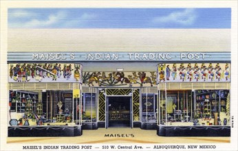 Maisel's Indian Trading Post, Albuquerque, New Mexico, USA, 1941. Artist: Unknown