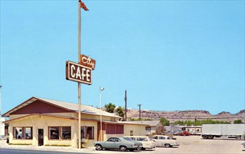 City Cafe, Kingman, Arizona, USA, 1951. Artist: Unknown