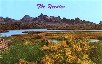 The Needles, near Topock, Arizona, USA, 1964. Artist: Carlos Elmer