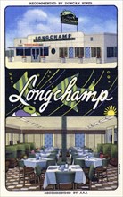 Longchamp Dining Salon, Amarillo, Texas, USA, 1949. Artist: Unknown