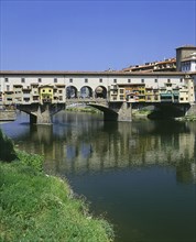 The Ponte Vecchio, Florence, Italy.