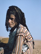 Shepherdess, Calah (Nimrud), Iraq, 1977.