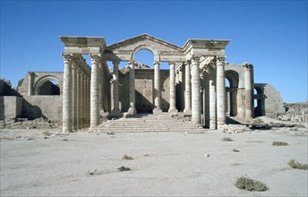 Hellenistic temple, Hatra (Al-Hadr), Iraq, 1977.