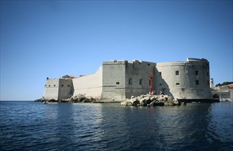 Fort St John, Dubrovnik, Croatia.