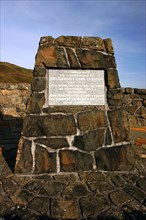 Glendale Land Leaguers Memorial, Skye, Highland, Scotland.