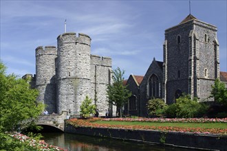 West Gate Towers, Canterbury, Kent.