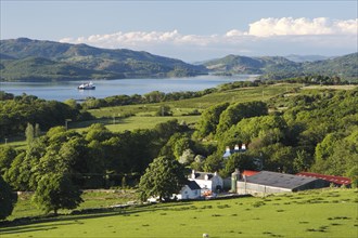 West Loch Tarbert from Kintyre, Argyll and Bute, Scotland.