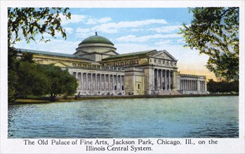 The Old Palace of Fine Arts, Jackson Park, Chicago, Illinois, USA, 1917. Artist: Unknown
