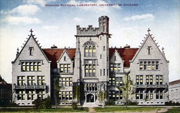 Ryerson Physical Laboratory, University of Chicago, Illinois, 1910. Artist: Unknown