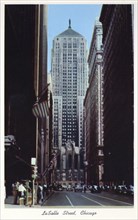 LaSalle Street, Chicago, Illinois, USA, 1954. Artist: Unknown