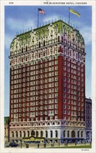 The Blackstone Hotel, Chicago, Illinois, USA, 1933. Artist: Unknown