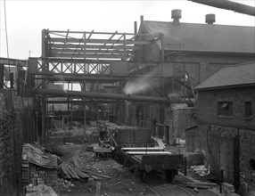 Modernisation to Silverwood Colliery, Rotherham, South Yorkshire, 1955. Artist: Michael Walters