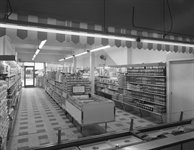 Self service shopping, Carlines store, Goldthorpe, South Yorshire, 1961 Artist: Michael Walters