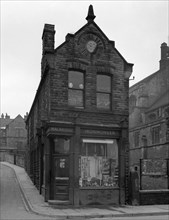 Makridge, a traditional ironmonger's shop, Wombwell, near Barnsley, South, Yorkshire, 1962. Artist: Michael Walters