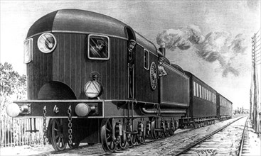 Express train, France, 1893. Artist: Unknown