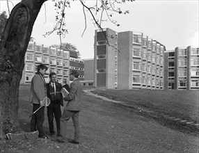 Sheffield University campus, Sheffield, South Yorkshire, 1965. Artist: Michael Walters