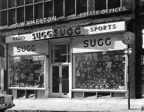 Sugg Sports, King Street branch, Nottingham, Nottinghamshire, 1960.  Artist: Michael Walters