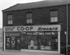 Barnsley Co-op, Park Road branch exterior, Barnsley, South Yorkshire, 1961. Artist: Michael Walters