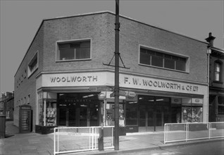 Woolworth's store, Parkgate, Rotherham, South Yorkshire, 1957.  Artist: Michael Walters
