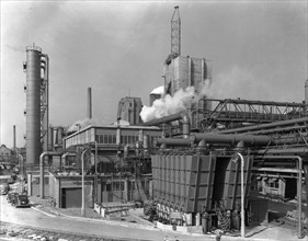 Manvers coal preparation plant, near Rotherham, South Yorkshire, 1956.  Artist: Michael Walters