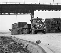 ERF 66GSF lorry, Park Gate iron & Steel Co, Rotherham, South Yorkshire, 1964. Artist: Michael Walters