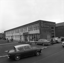 A Ford Anglia outside Asda (Queens) supermarket, Rotherham, South Yorkshire, 1969.  Artist: Michael Walters