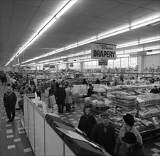 The ASDA supermarket in Rotherham, South Yorkshire, 1969. Artist: Michael Walters