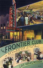 The Frontier Club, Las Vegas, Nevada, USA, 1941. Artist: Unknown