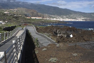 Santa Cruz de la Palma from Los Cancajos, La Palma, Canary Islands, Spain, 2009.