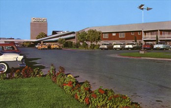 Sahara Hotel, Las Vegas, Nevada, USA, 1956. Artist: Unknown