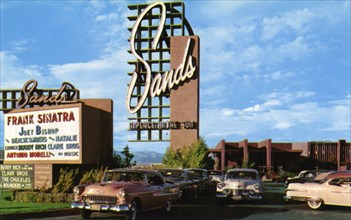 Sands Hotel, Las Vegas, Nevada, USA, 1956. Artist: Unknown
