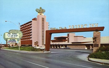 Wilbur Clark's Desert Inn Hotel and Casino, Las Vegas, Nevada, USA, 1966. Artist: Unknown