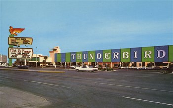 The Thunderbird Hotel and Casino, Las Vegas, Nevada, USA, 1966. Artist: Unknown