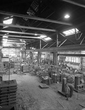 General view of the foundry, AT Green & Sons Ltd, South Yorkshire, Rotherham, 1963. Artist: Michael Walters