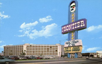 The Frontier Casino and Hotel, Las Vegas, Nevada, USA, 1967. Artist: Unknown