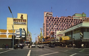 Fremont Street, Las Vegas, Nevada, USA, 1968. Artist: Unknown