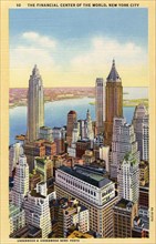 'The Financial Center of the World, New York City', 1933. Artist: Unknown