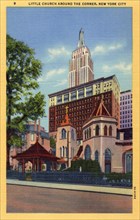 Little Church Around the Corner, New York City, New York, USA, 1933. Artist: Unknown