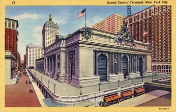 Grand Central Terminal, New York City, New York, USA, 1933. Artist: Unknown