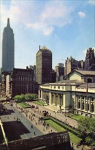 Public Library, New York City, New York, USA, 1956. Artist: Unknown