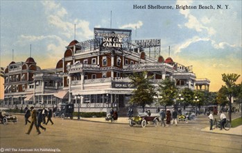 Hotel Shelburne, Brighton Beach, Coney Island, New York City, New York, USA, 1916. Artist: Unknown