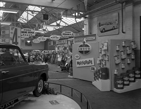 Exhibition at a Ford dealers in Rotherham, South Yorkshire, 1964.  Artist: Michael Walters